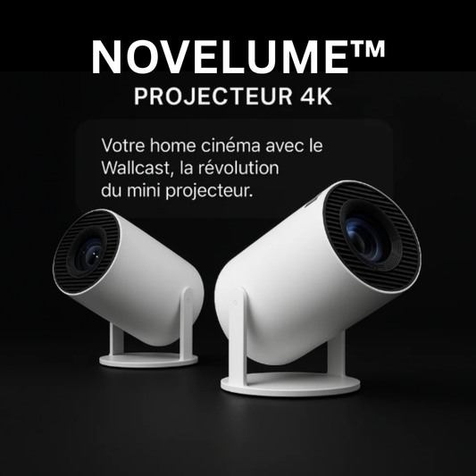 NOVELUME™ – Projecteur 4K Ultra Compact